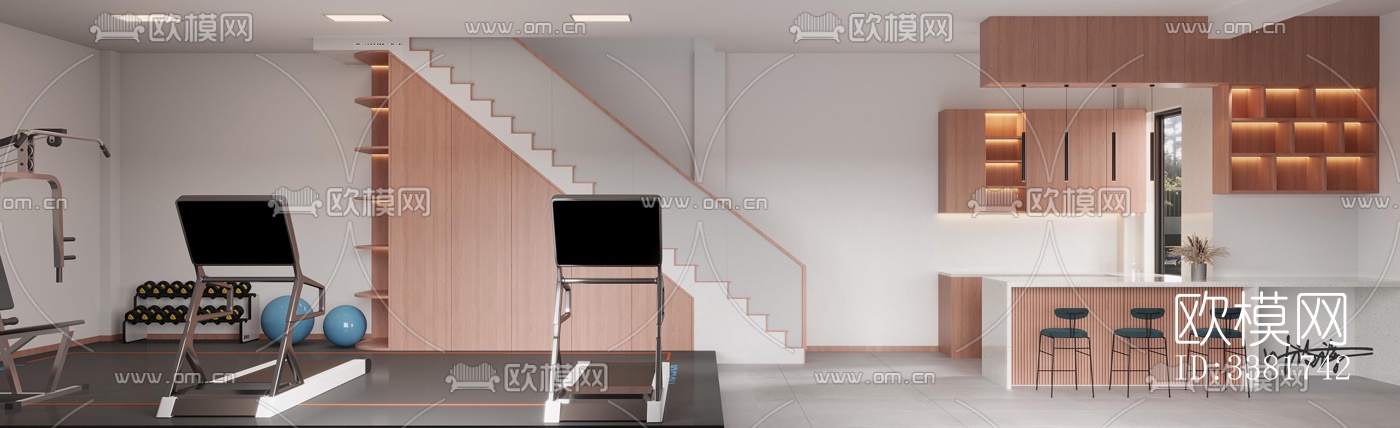 现代别墅效果图下载（渲染图6）