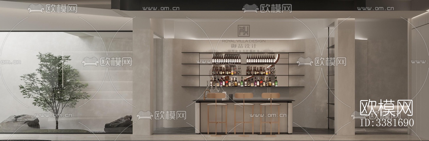 现代别墅效果图下载（渲染图9）