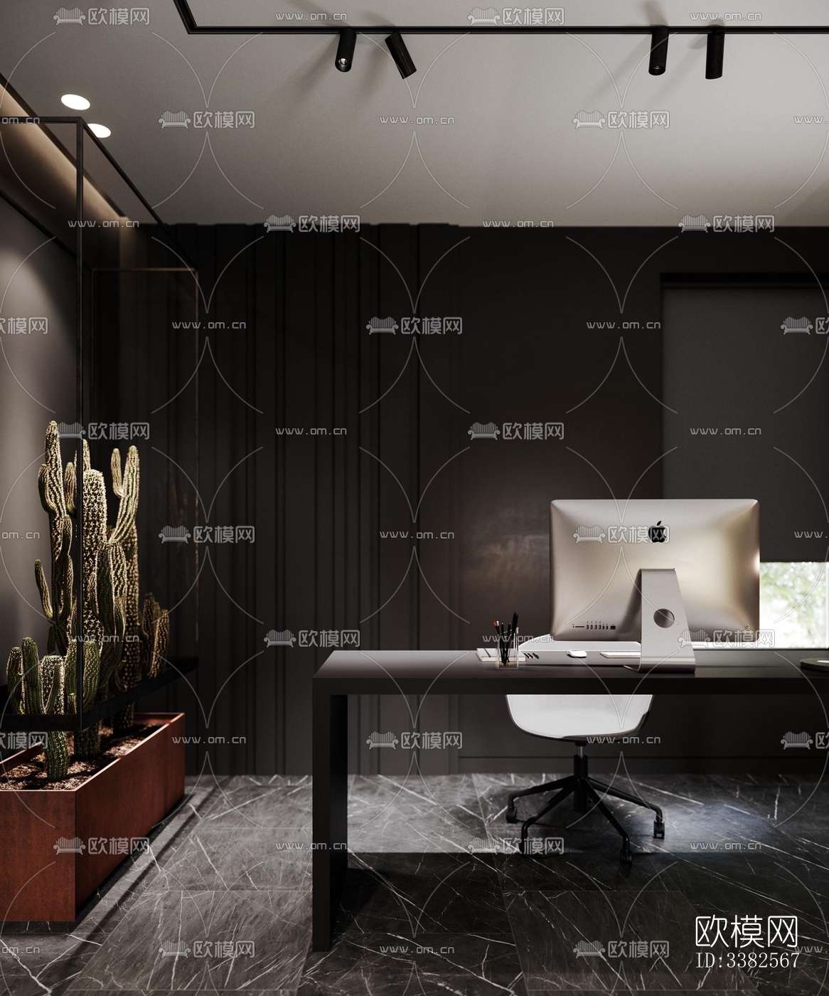 现代别墅效果图下载（渲染图15）