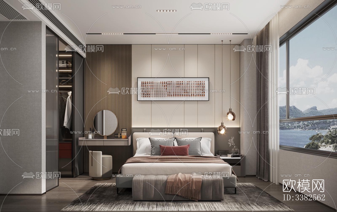 现代别墅效果图下载（渲染图5）