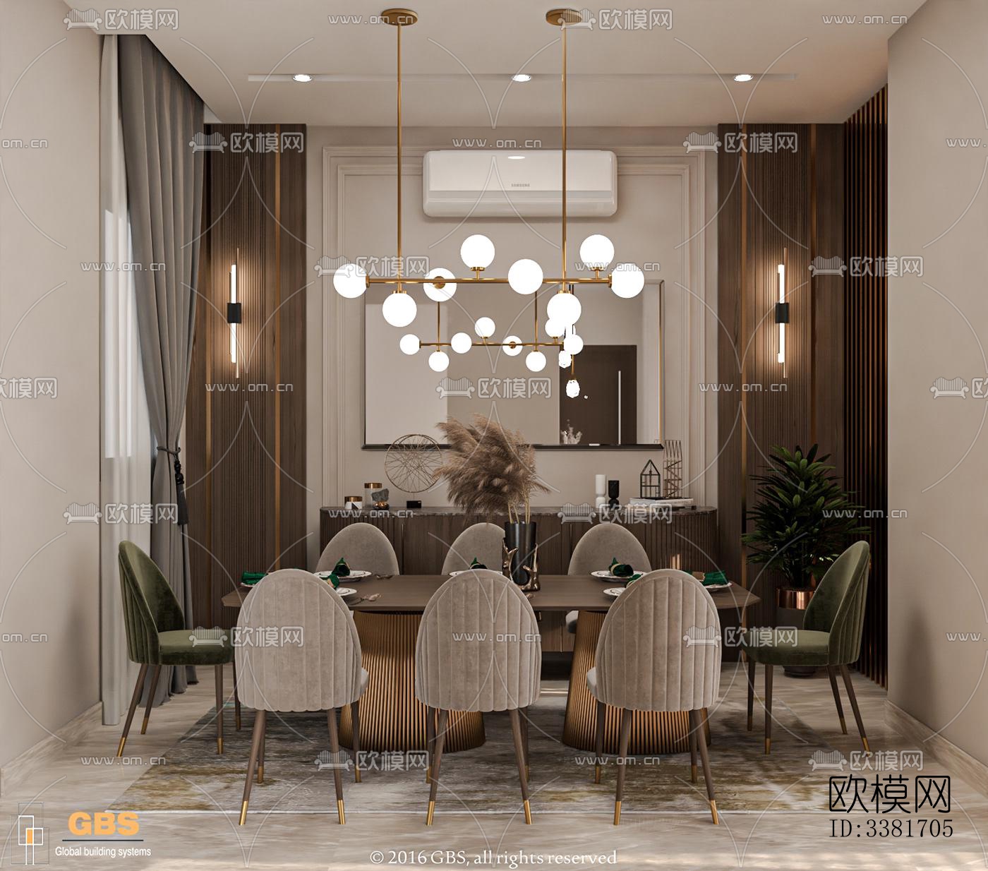 现代别墅效果图下载（渲染图6）