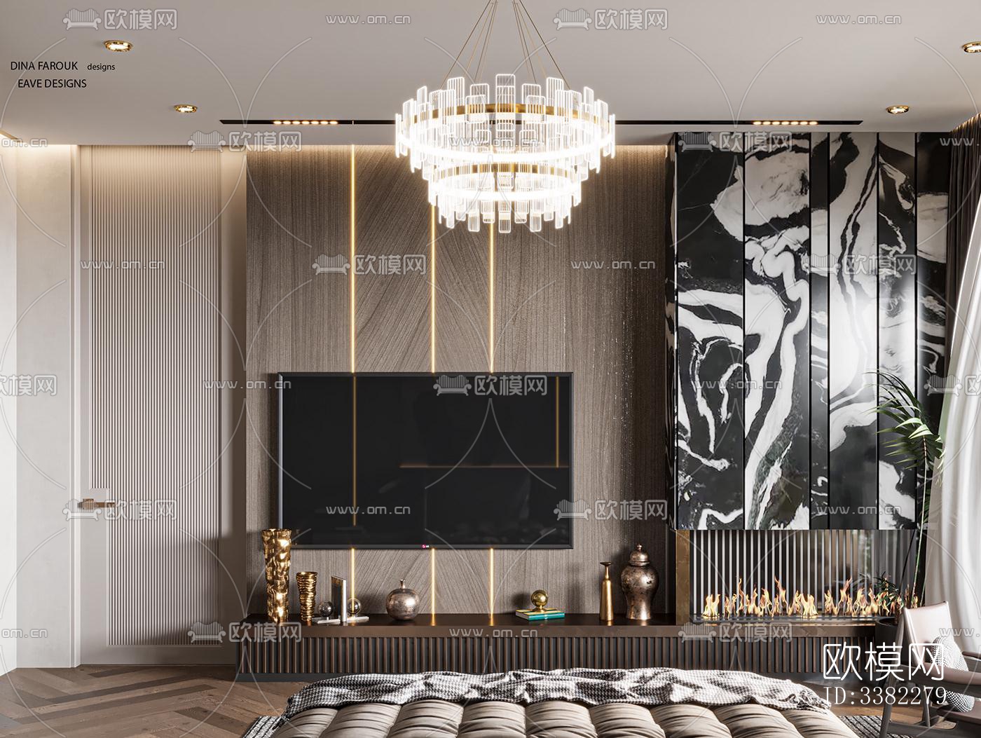 现代别墅效果图下载（渲染图5）