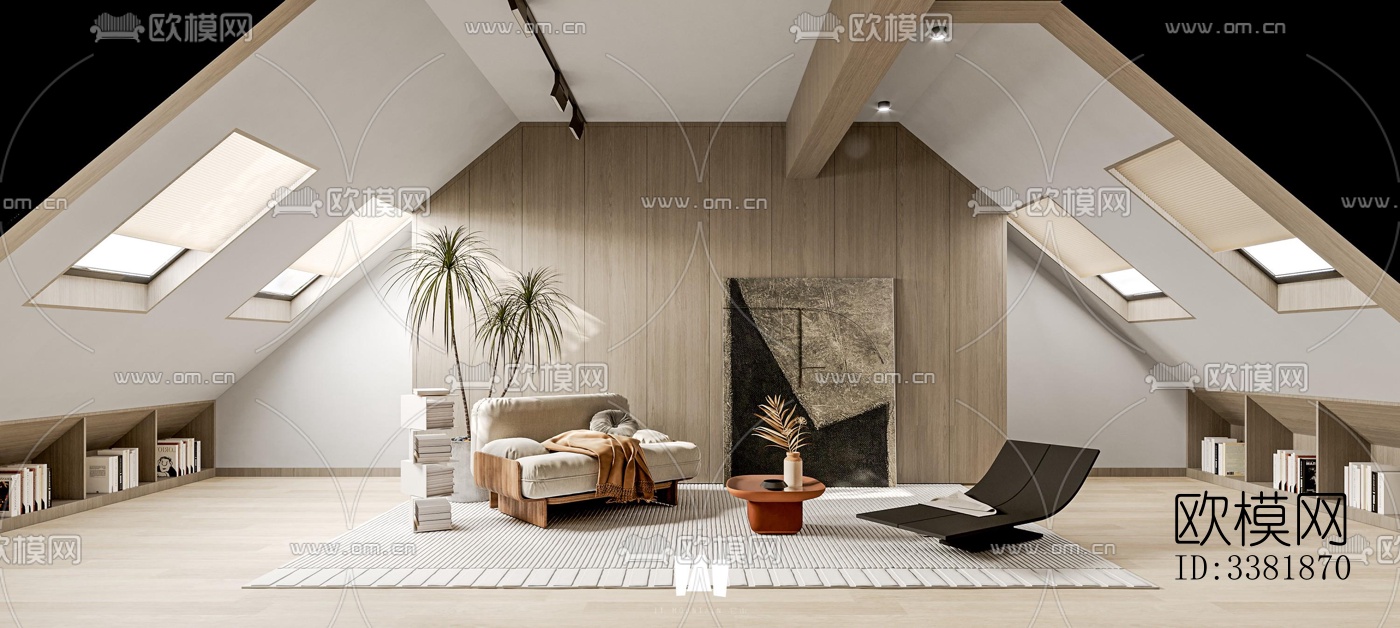 现代别墅效果图下载（渲染图7）