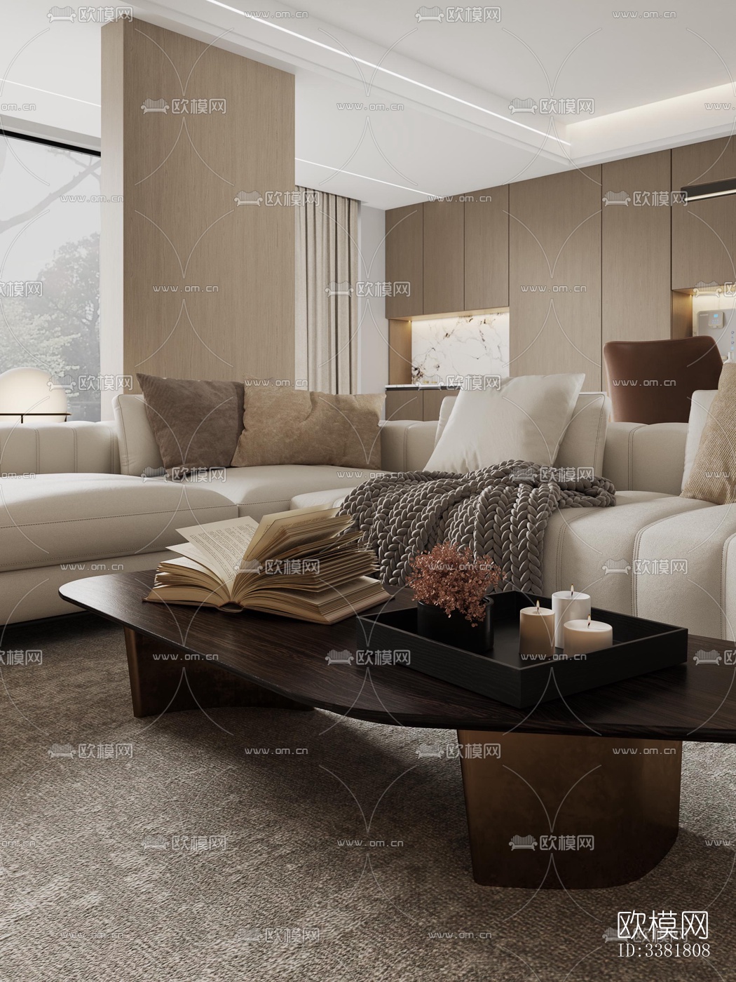 现代别墅效果图下载（渲染图8）