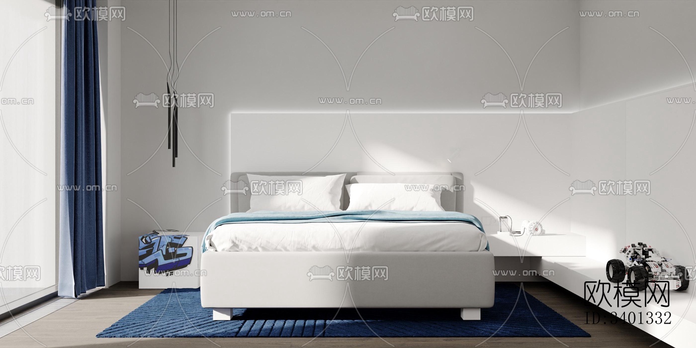 现代别墅效果图下载（渲染图7）