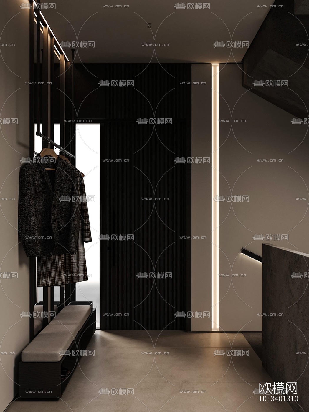 现代别墅效果图下载（渲染图13）