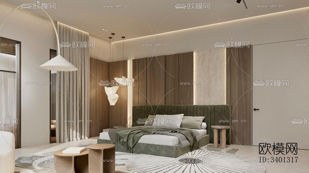 现代别墅效果图下载（渲染图11）