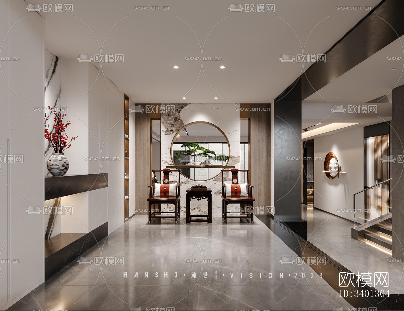 现代别墅效果图下载（渲染图9）