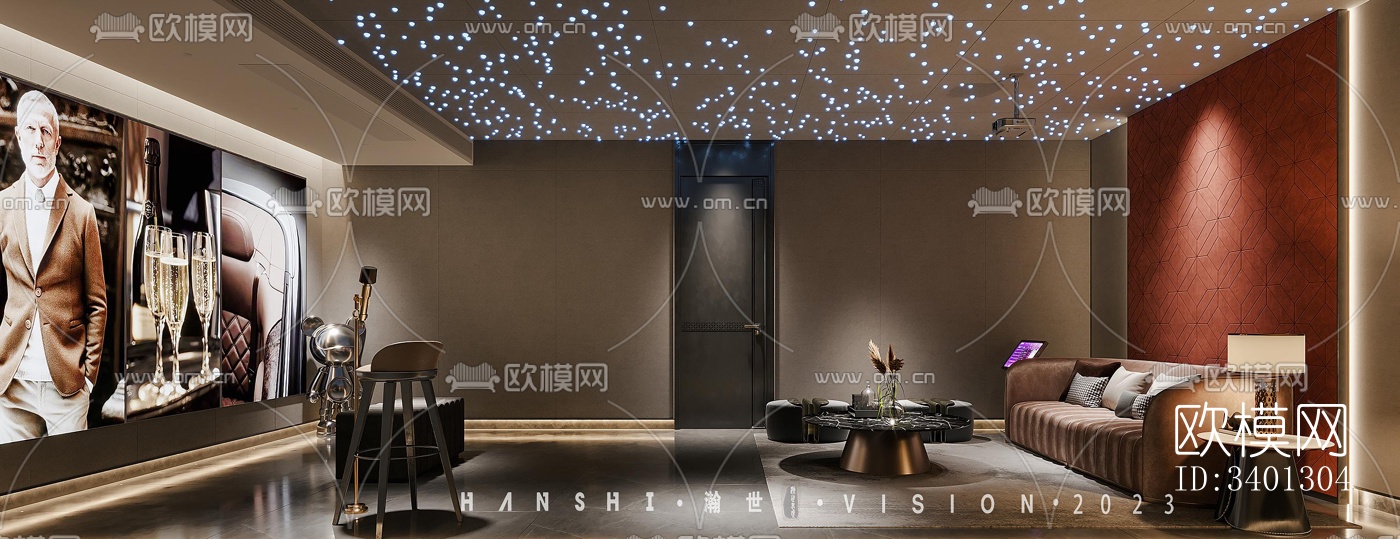 现代别墅效果图下载（渲染图12）