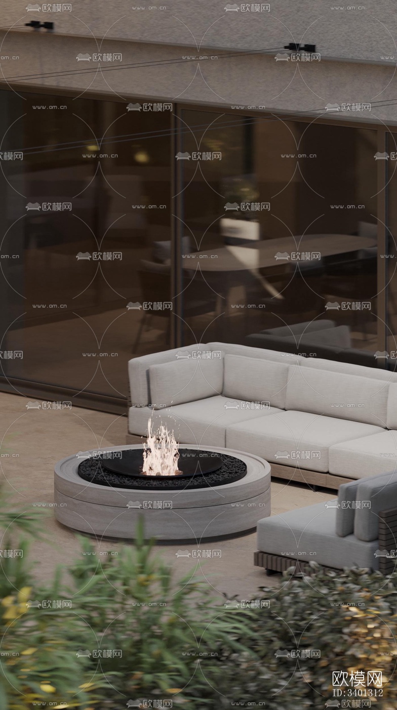 现代别墅效果图下载（渲染图17）