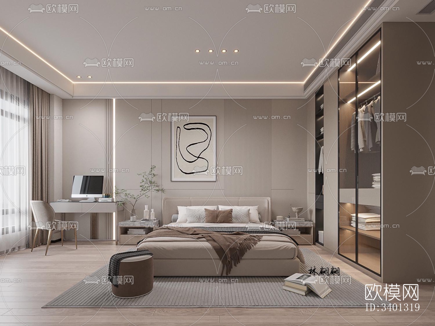 现代别墅效果图下载（渲染图18）