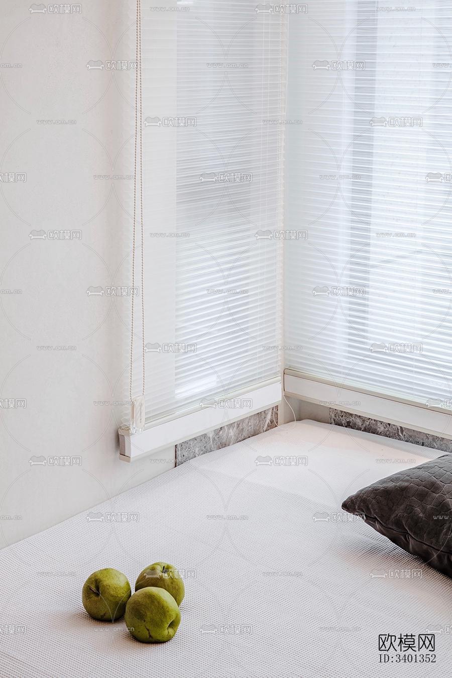 现代大平层效果图下载（渲染图13）