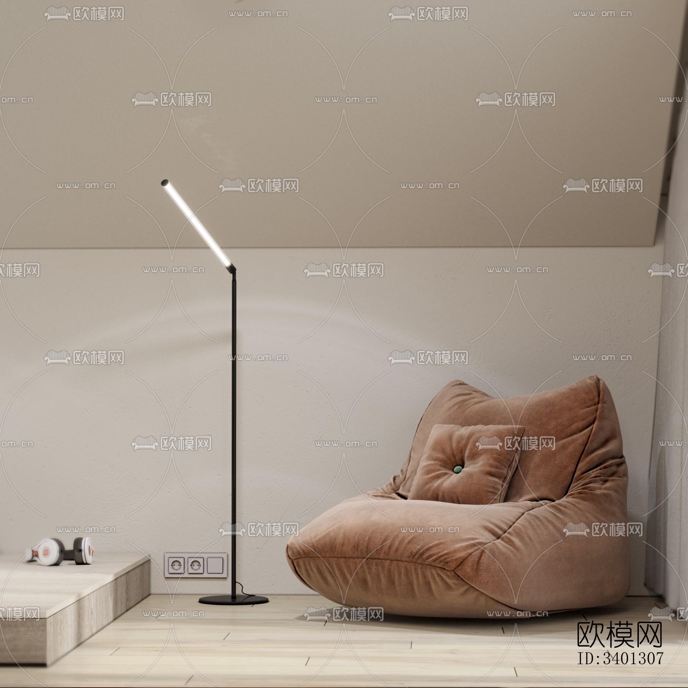 现代别墅效果图下载（渲染图6）