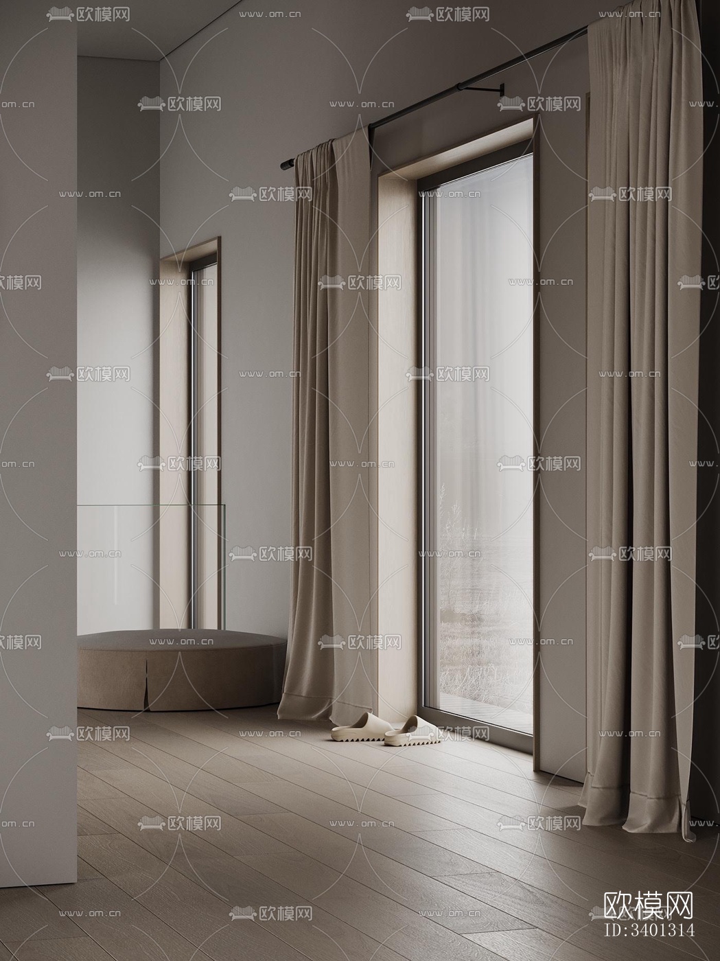 现代别墅效果图下载（渲染图6）