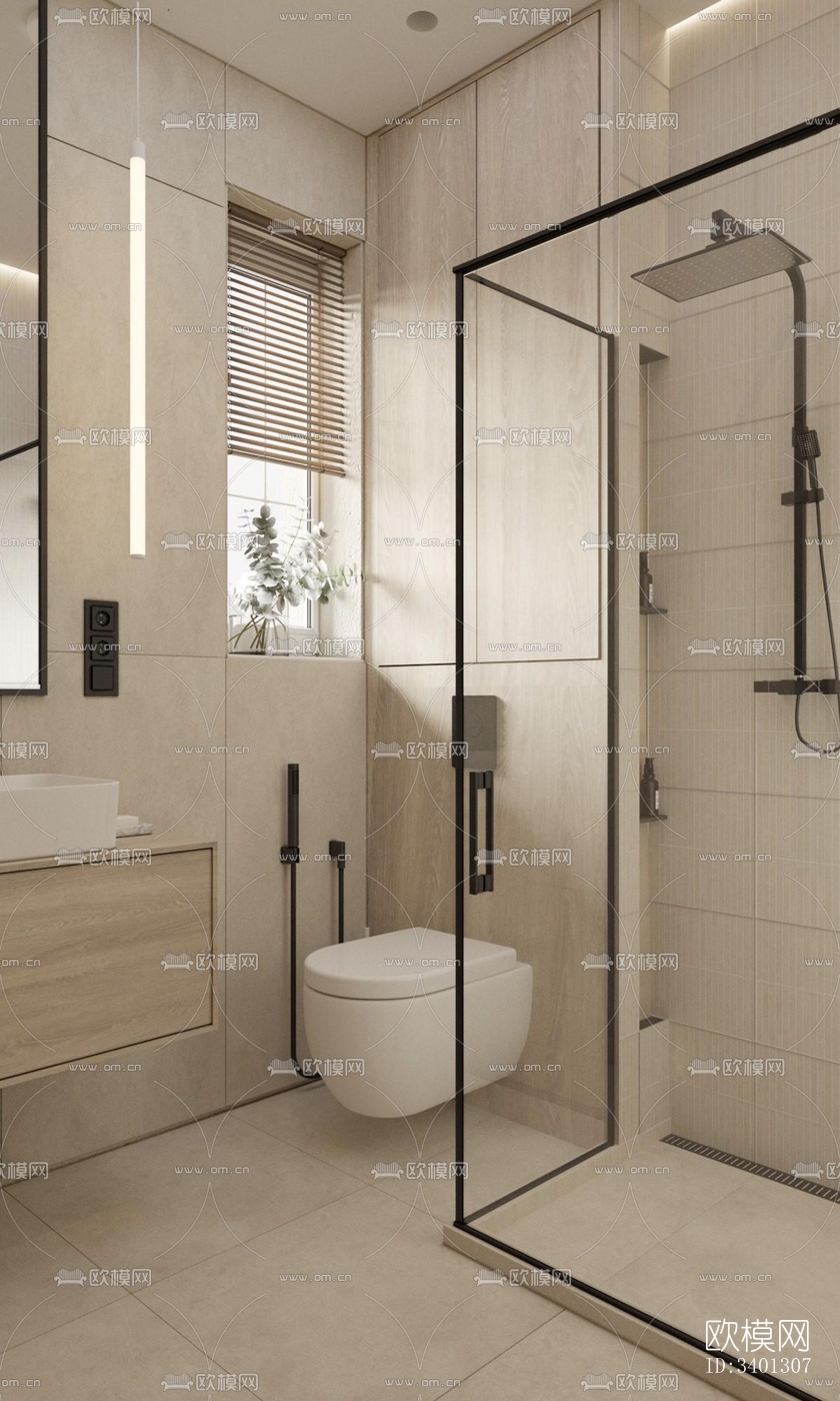 现代别墅效果图下载（渲染图18）