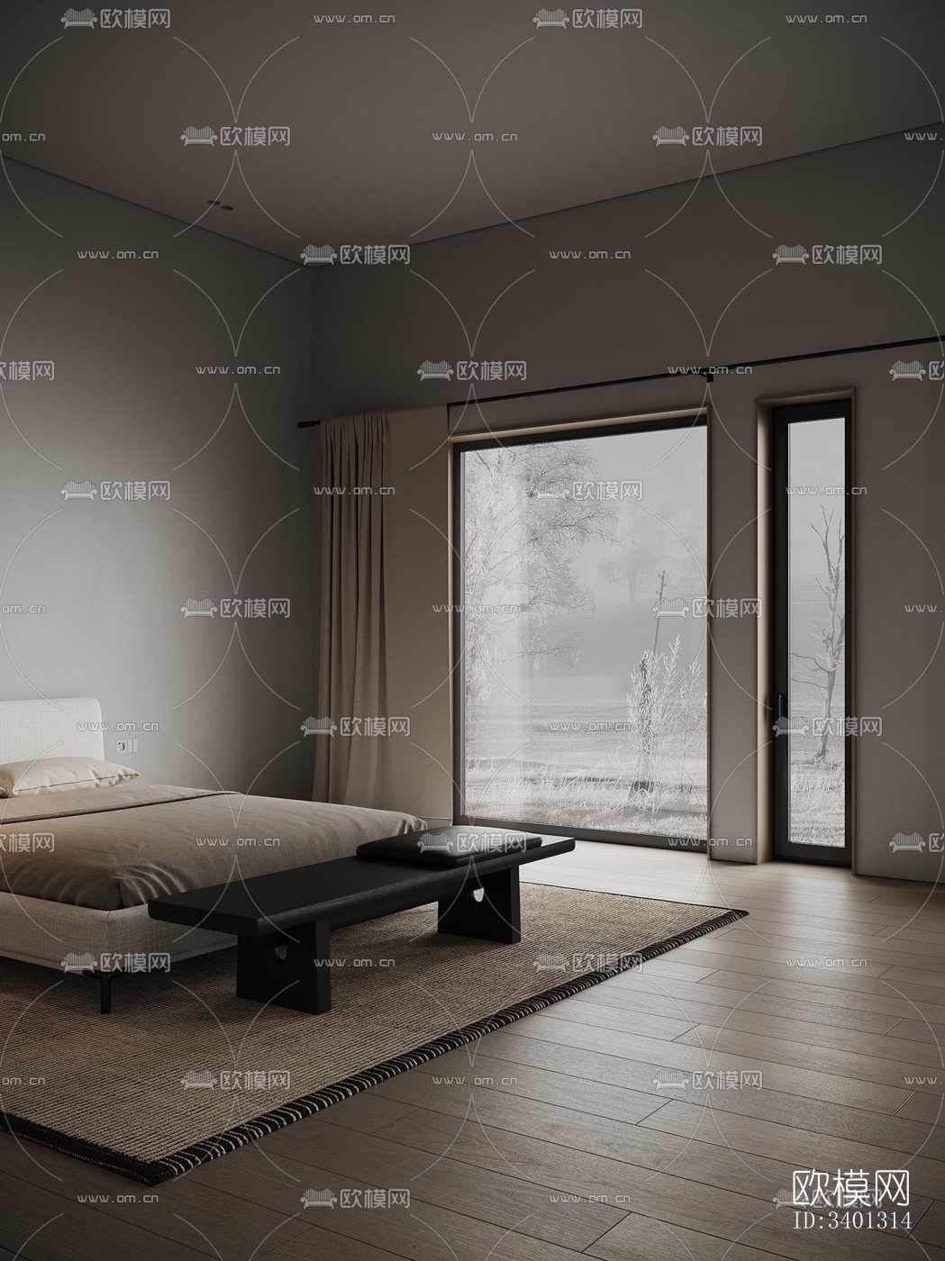 现代别墅效果图下载（渲染图11）