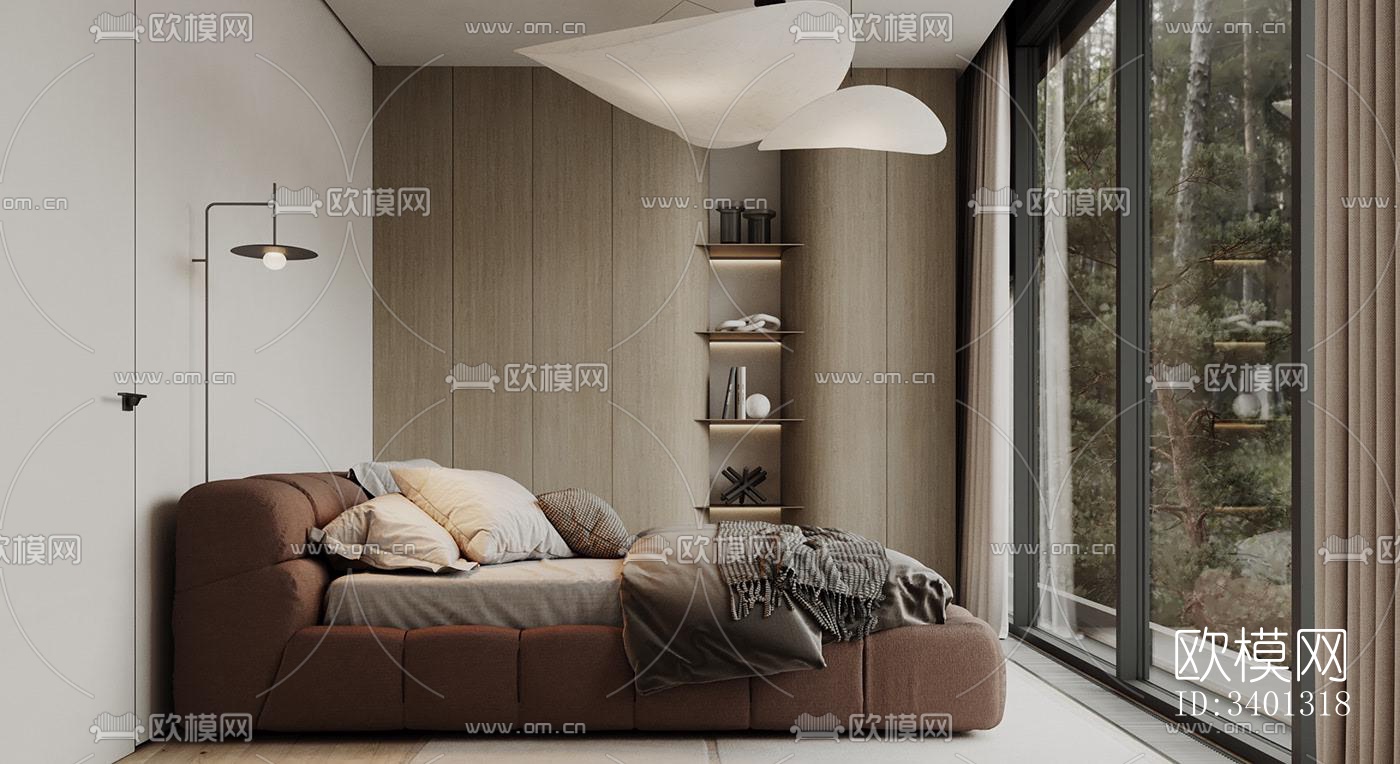 现代别墅效果图下载（渲染图6）