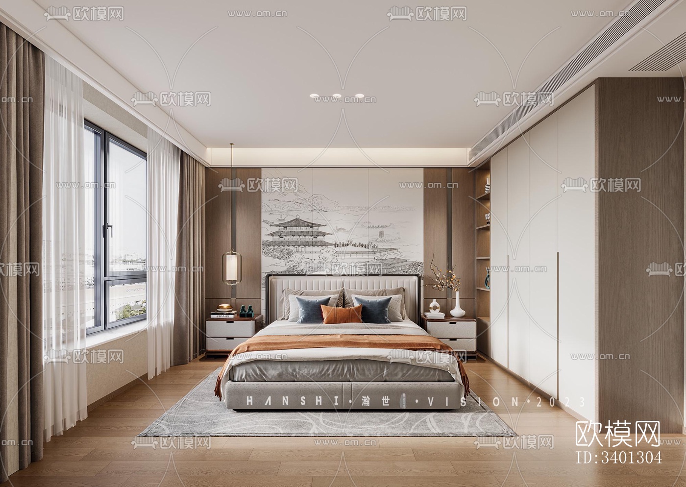 现代别墅效果图下载（渲染图5）