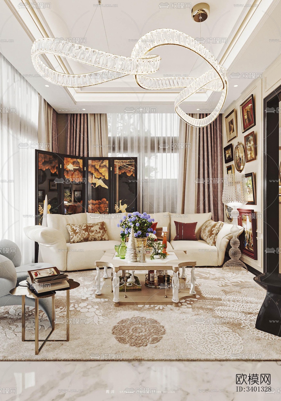 现代别墅效果图下载（渲染图16）