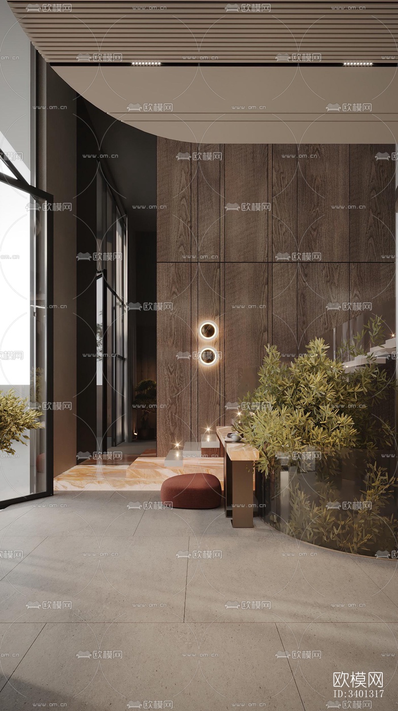 现代别墅效果图下载（渲染图1）