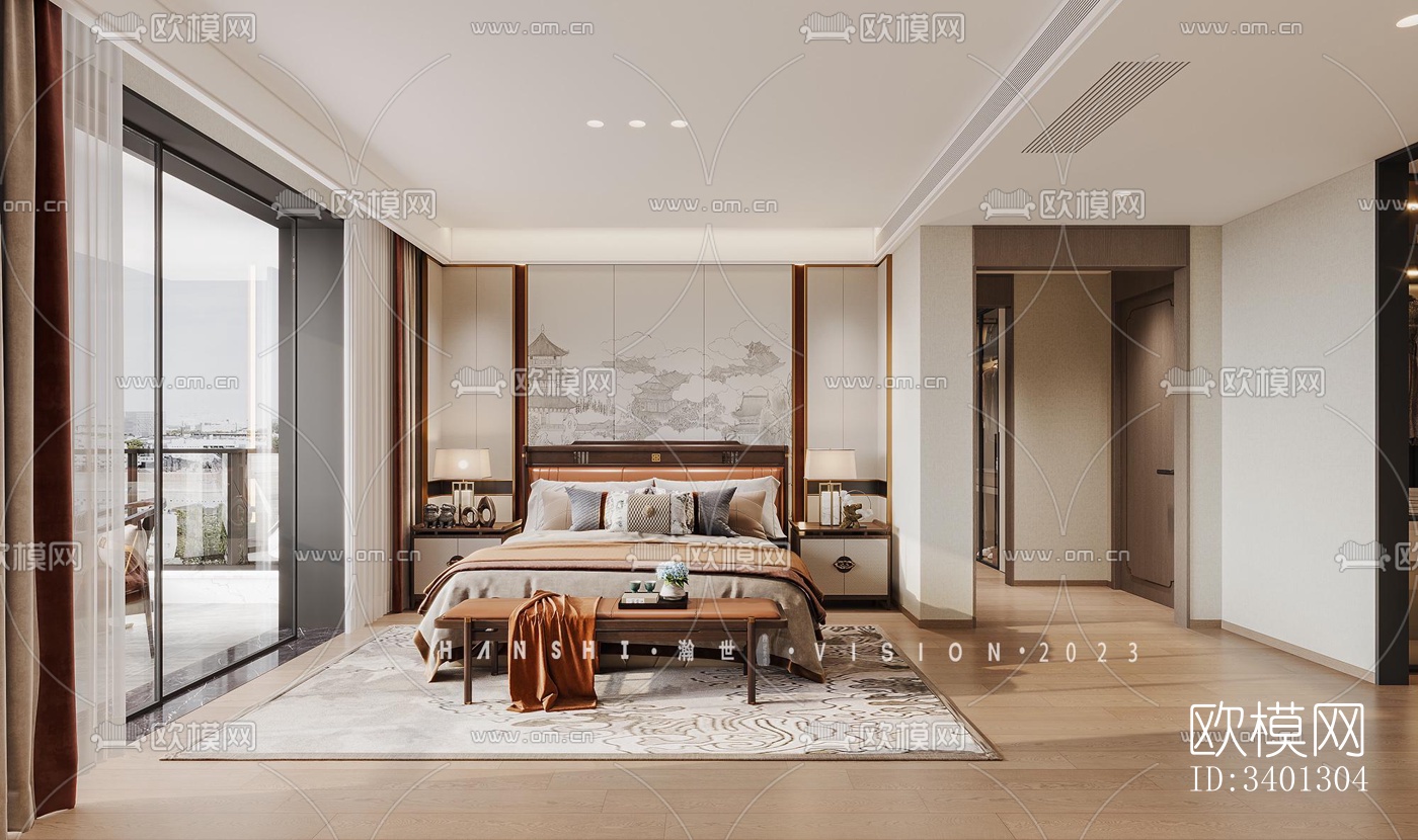 现代别墅效果图下载（渲染图2）