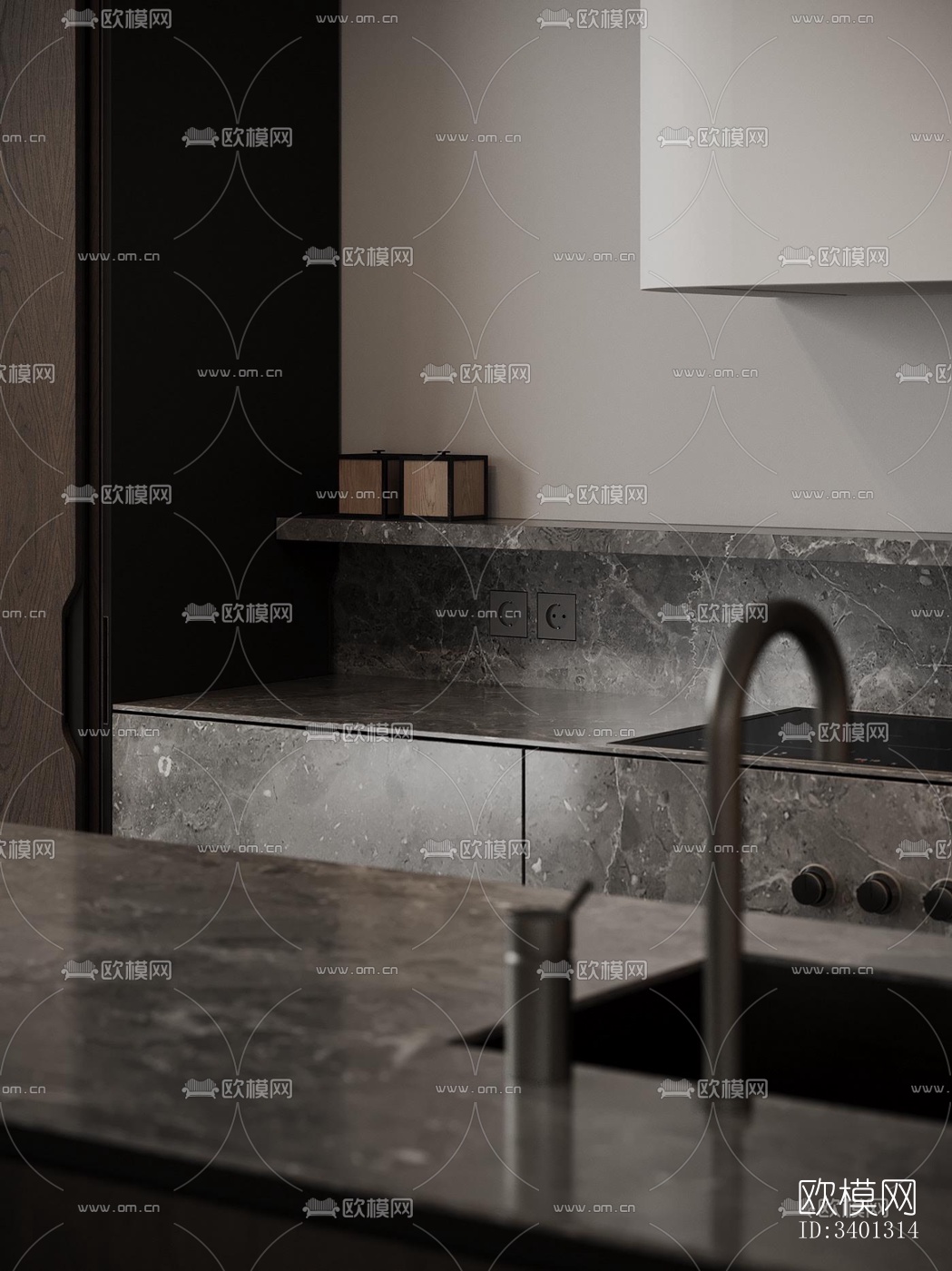 现代别墅效果图下载（渲染图4）