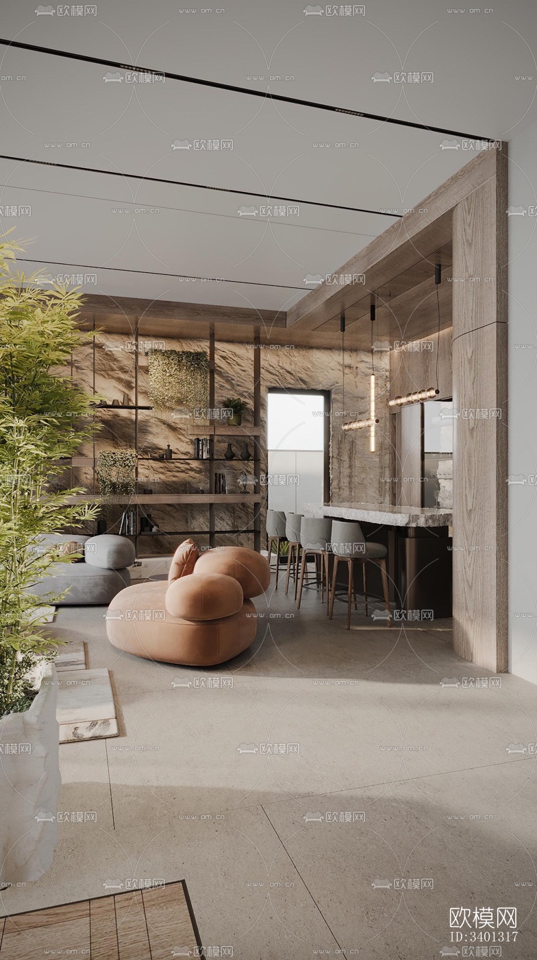 现代别墅效果图下载（渲染图6）