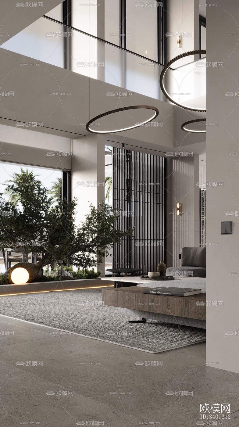 现代别墅效果图下载（渲染图9）