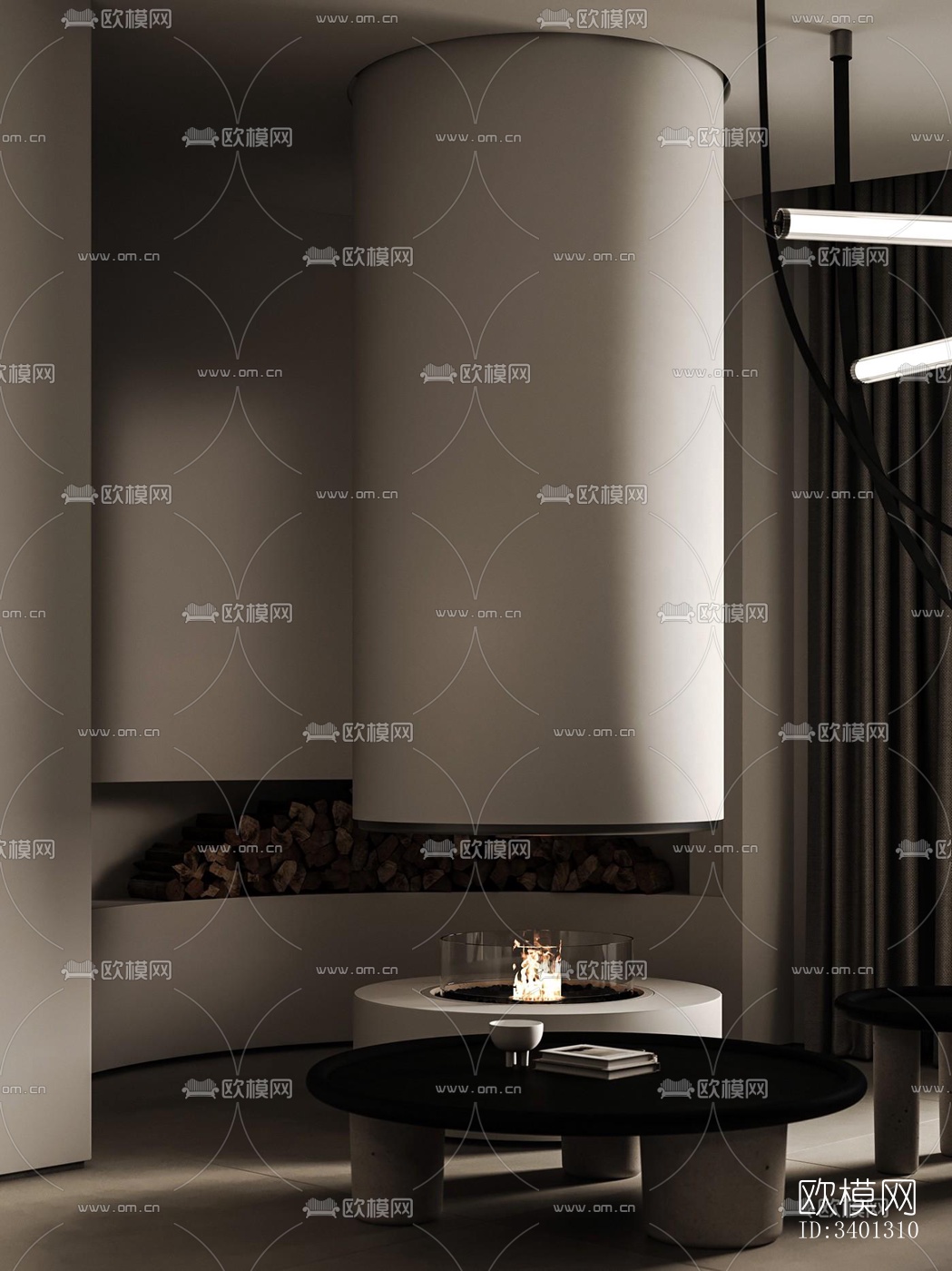 现代别墅效果图下载（渲染图8）