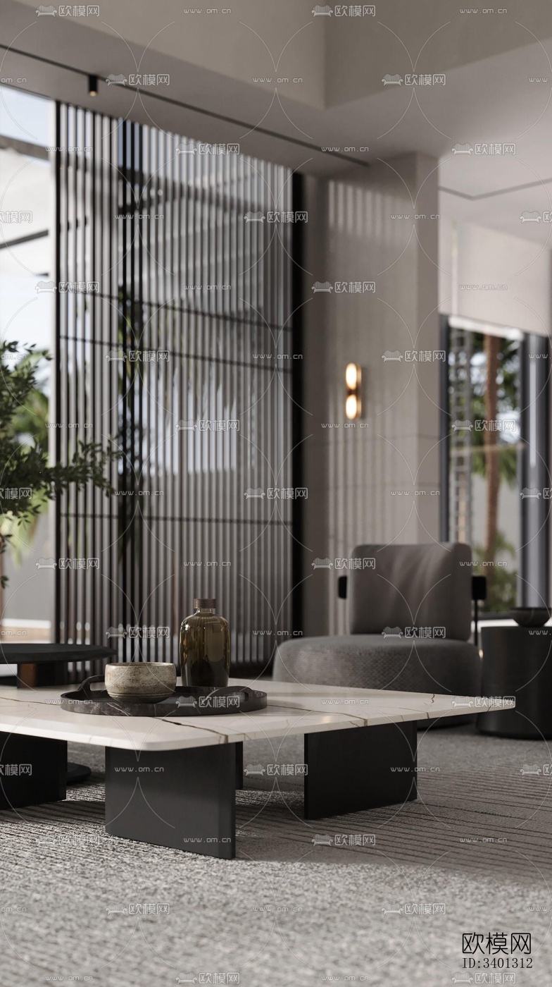 现代别墅效果图下载（渲染图8）