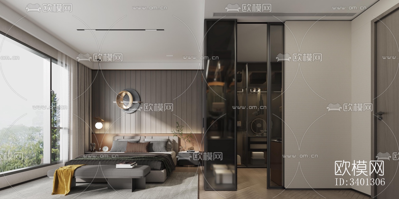 现代别墅效果图下载（渲染图3）