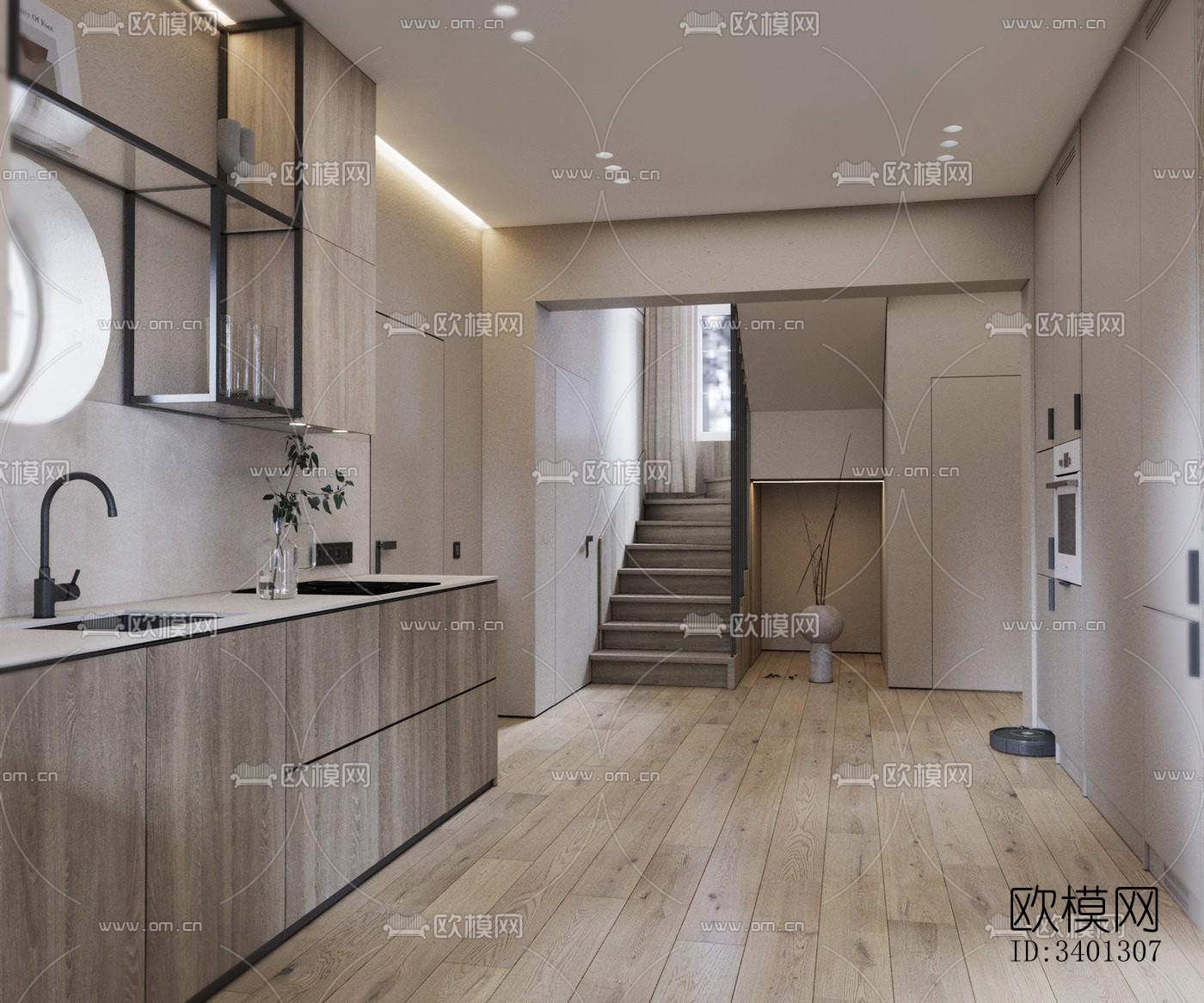 现代别墅效果图下载（渲染图15）