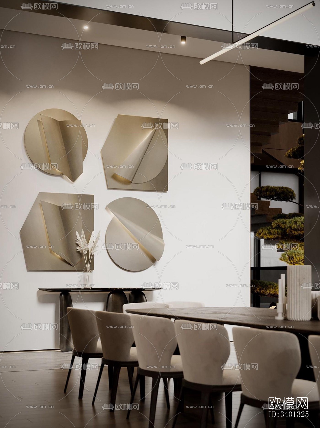 现代别墅效果图下载（渲染图19）