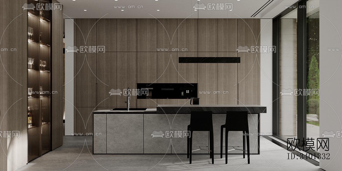 现代别墅效果图下载（渲染图16）