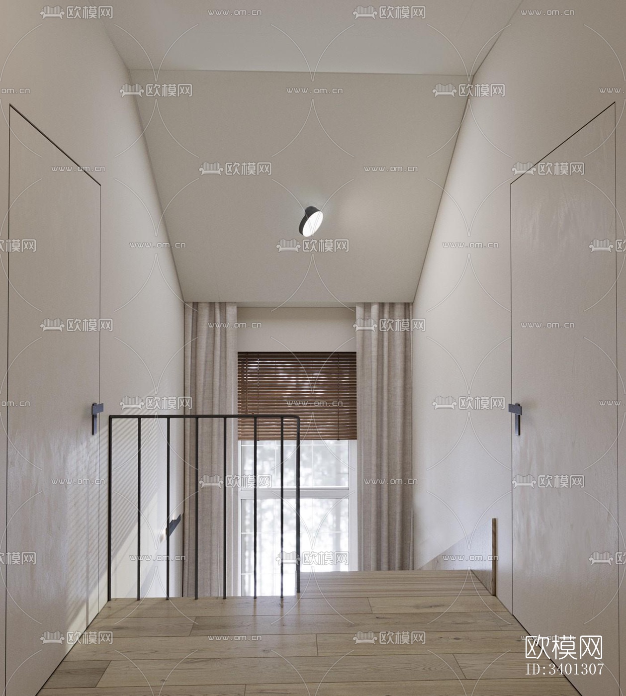 现代别墅效果图下载（渲染图2）