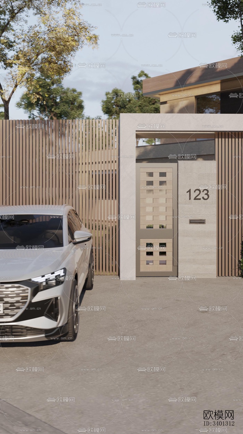 现代别墅效果图下载（渲染图12）