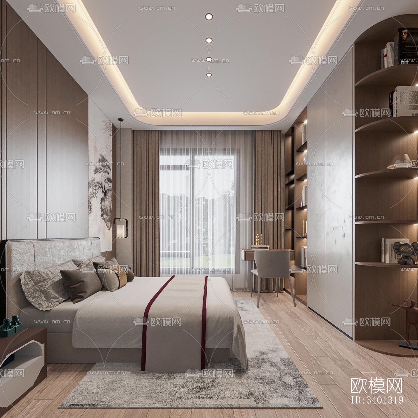 现代别墅效果图下载（渲染图12）