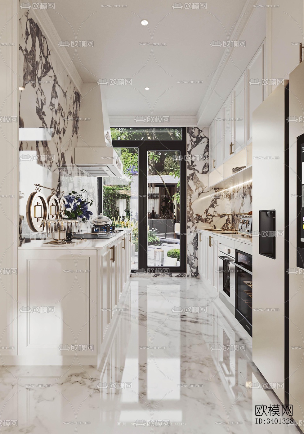 现代别墅效果图下载（渲染图9）