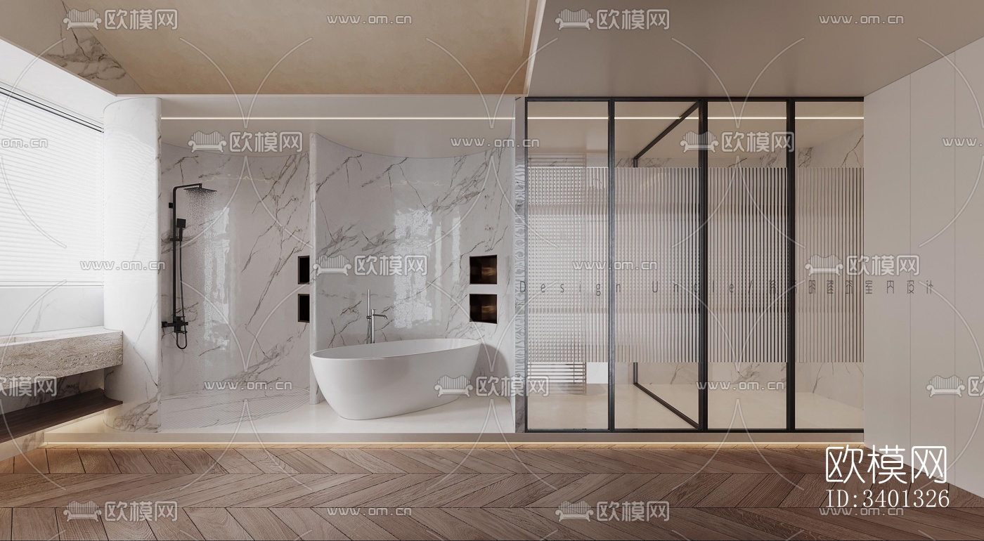 现代别墅效果图下载（渲染图11）