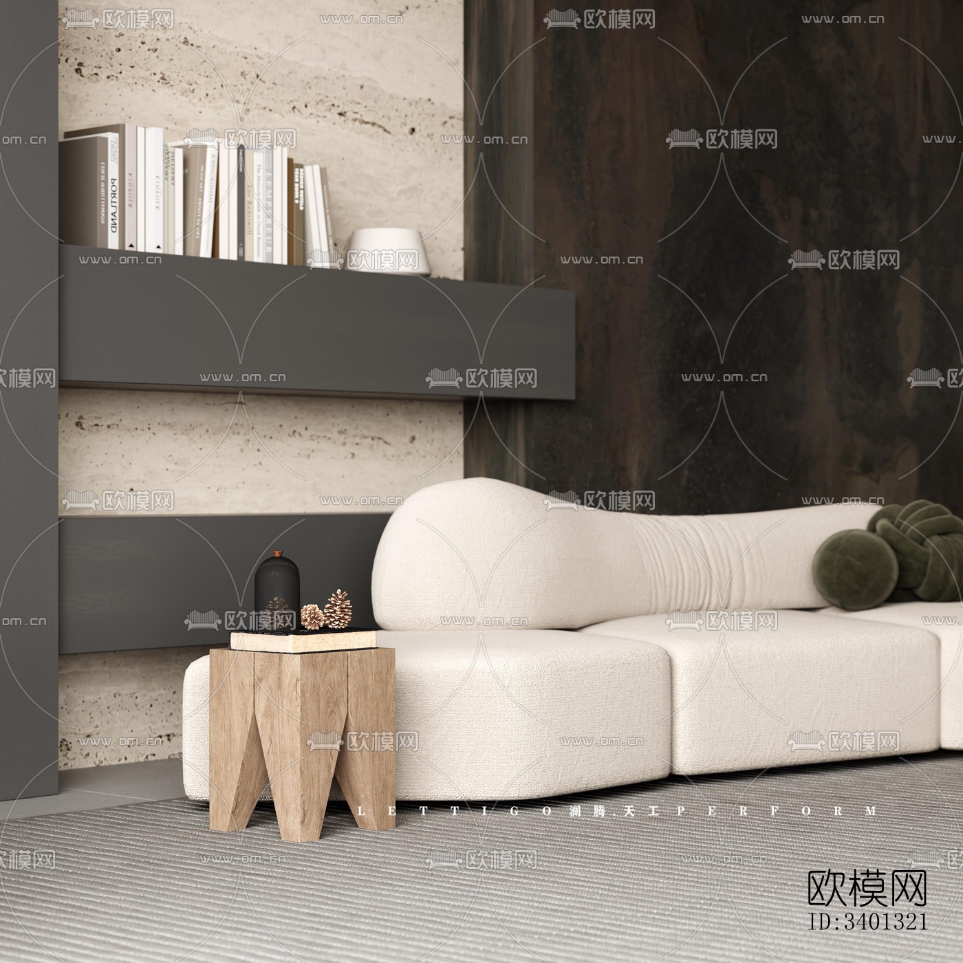 现代别墅效果图下载（渲染图17）