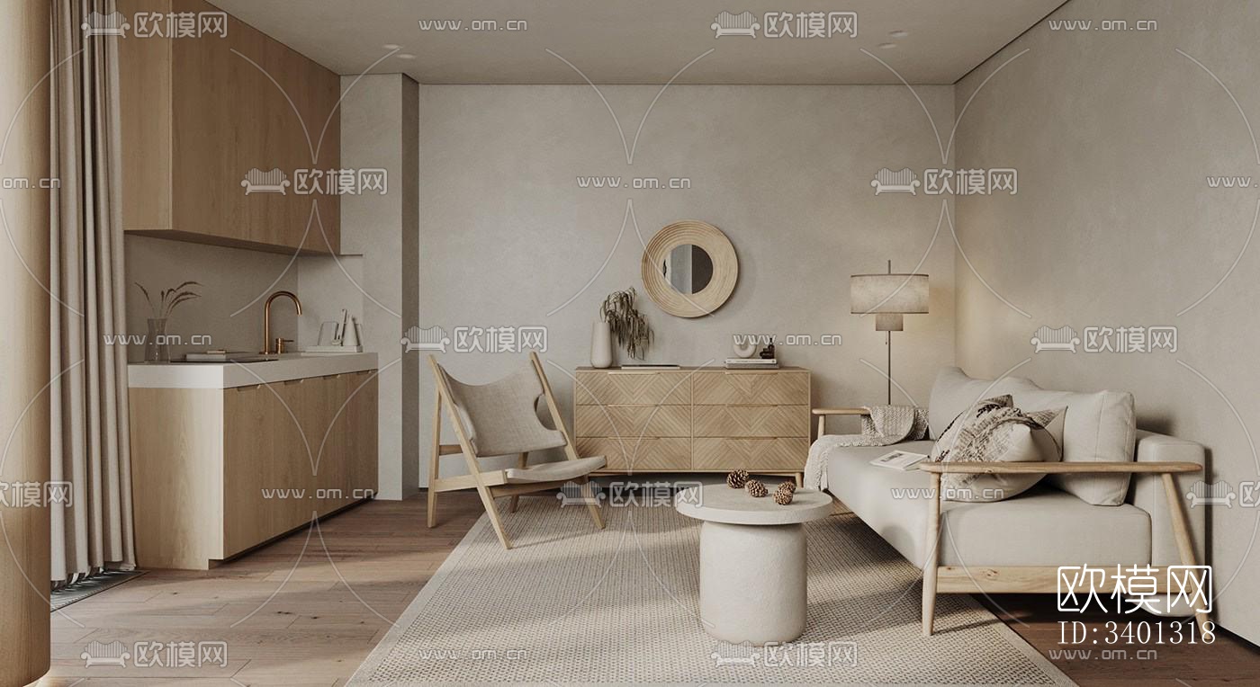 现代别墅效果图下载（渲染图10）