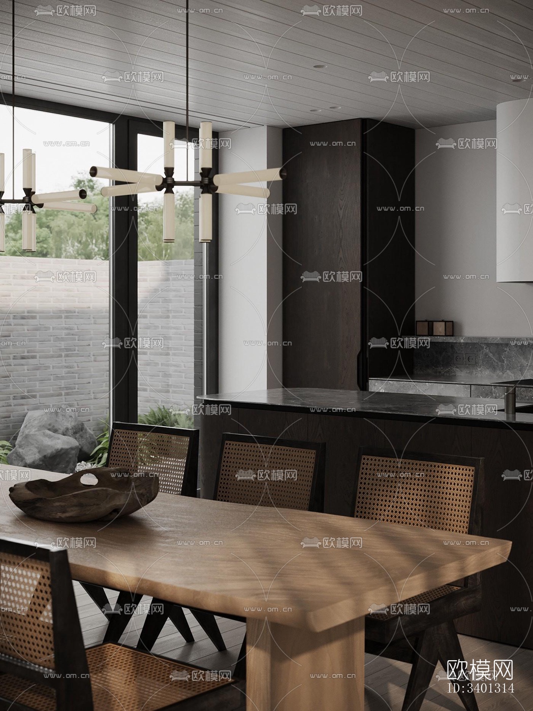 现代别墅效果图下载（渲染图19）