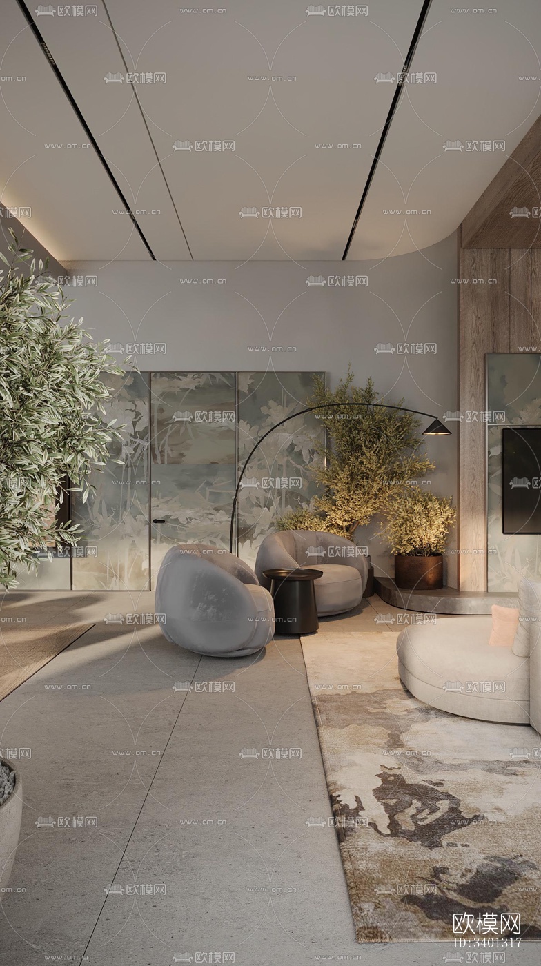 现代别墅效果图下载（渲染图10）