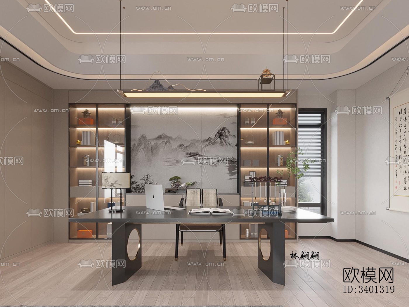 现代别墅效果图下载（渲染图5）