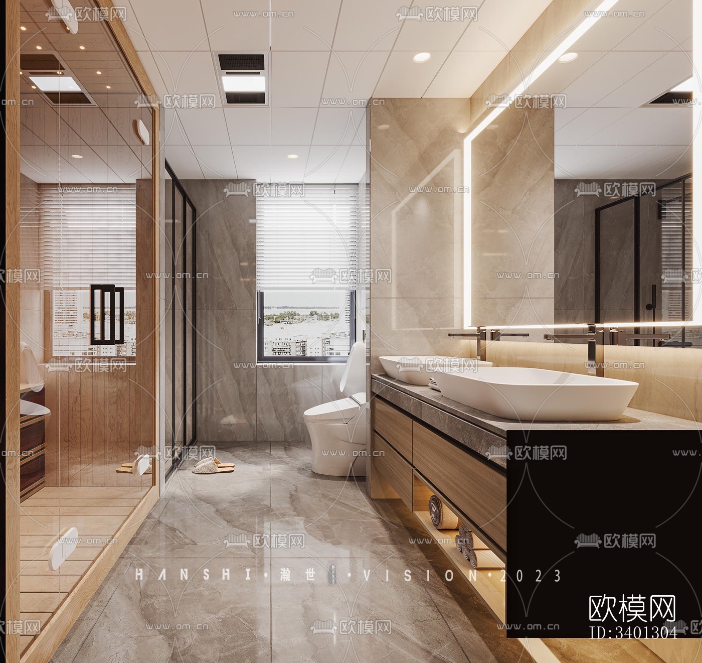 现代别墅效果图下载（渲染图4）