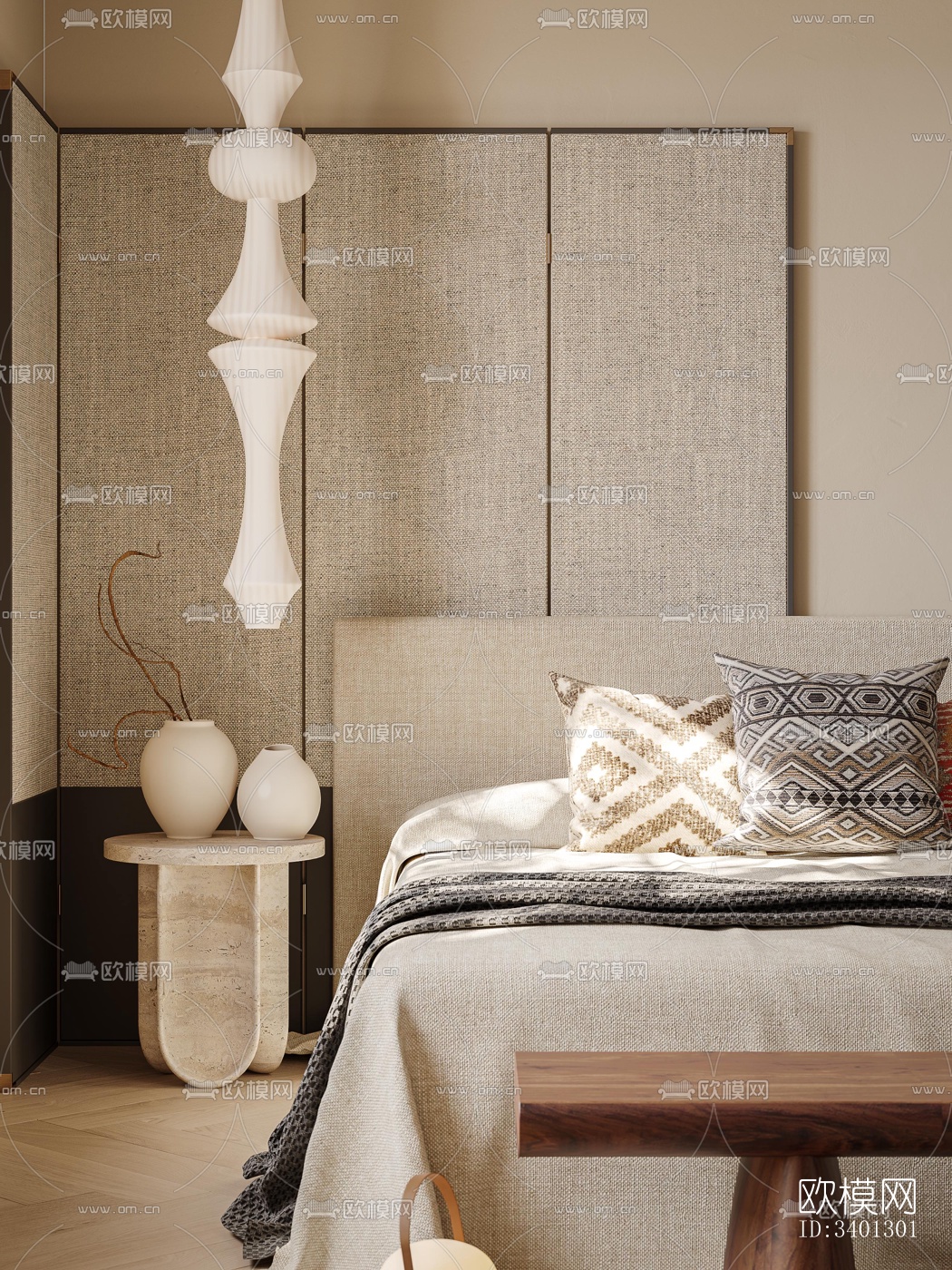 中古风别墅效果图下载（渲染图6）