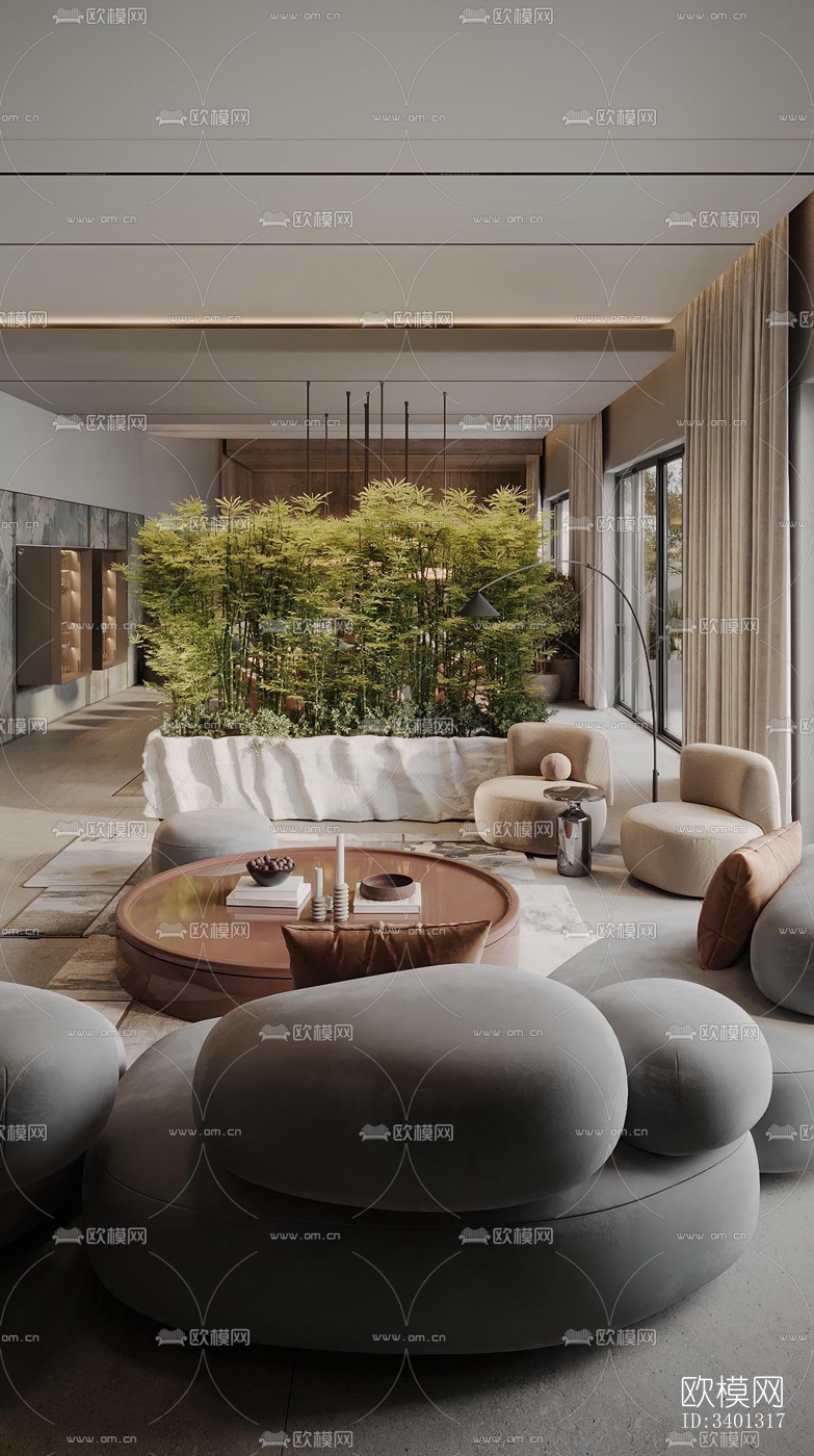 现代别墅效果图下载（渲染图2）