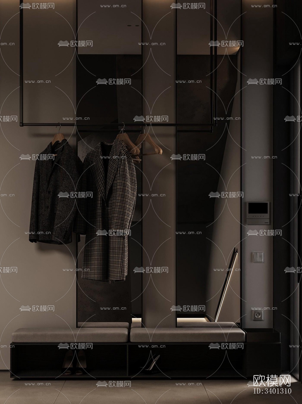 现代别墅效果图下载（渲染图11）