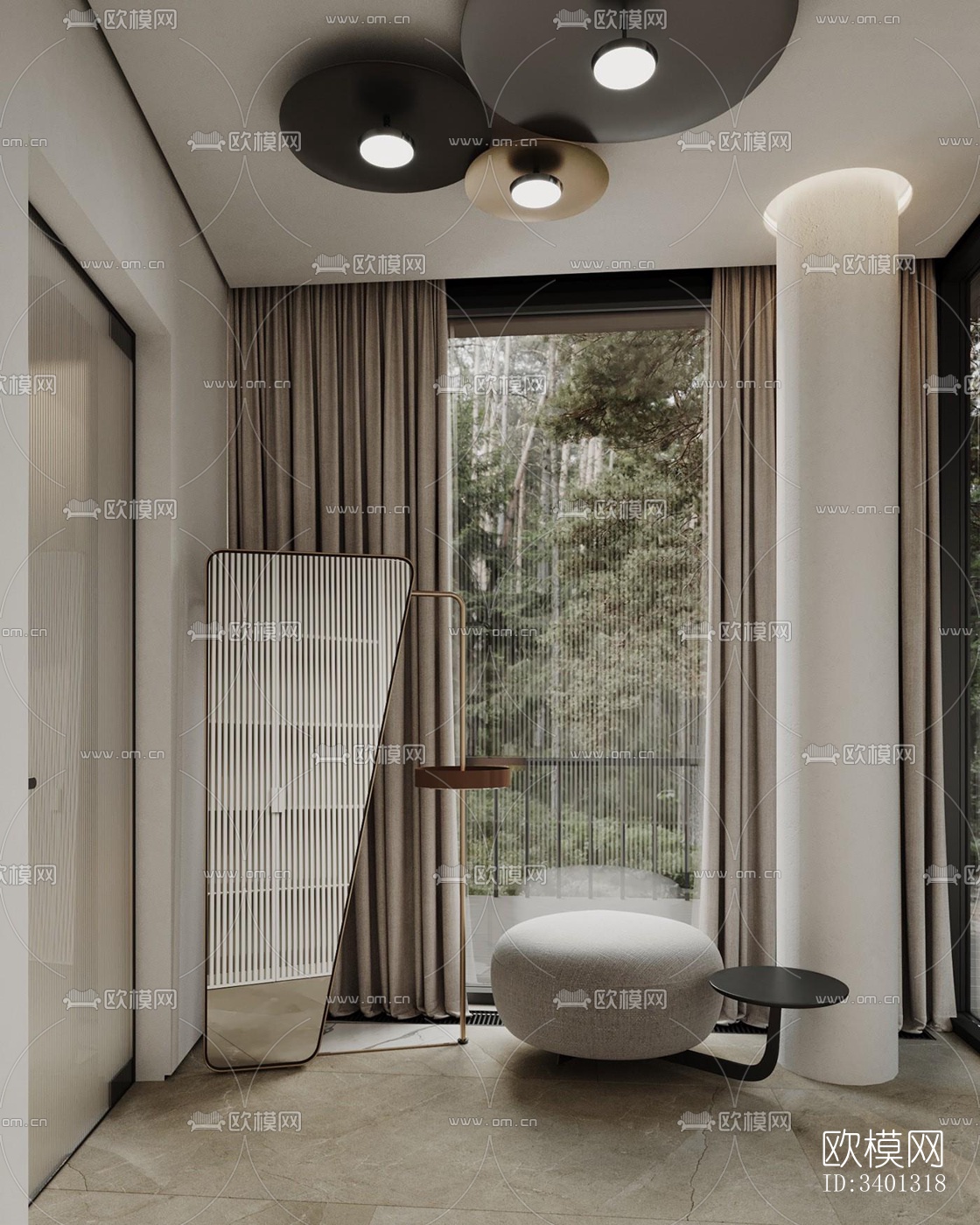 现代别墅效果图下载（渲染图18）