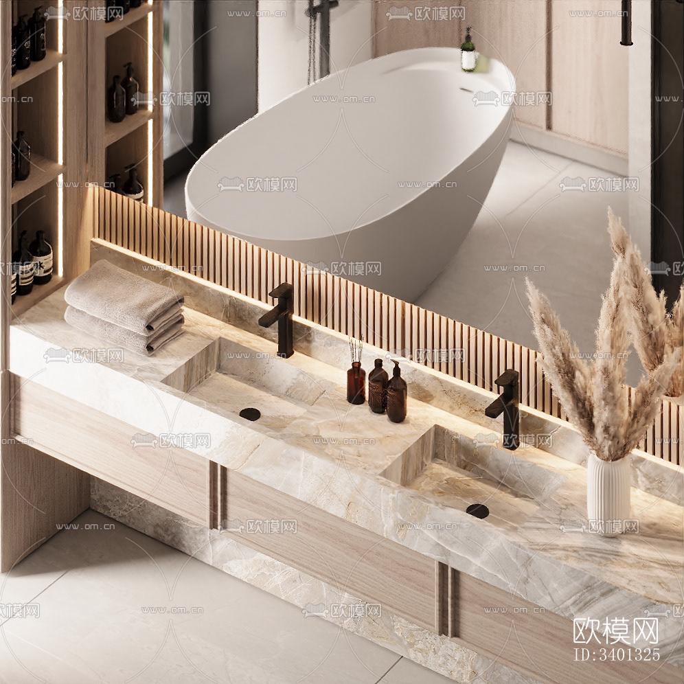 现代别墅效果图下载（渲染图13）